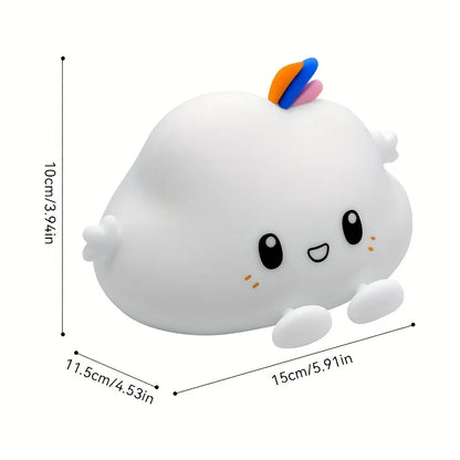 Cloud Night Light,Touch-Control Dimming, Charging & Timing ,For Home Decor, Perfect Gift Choice