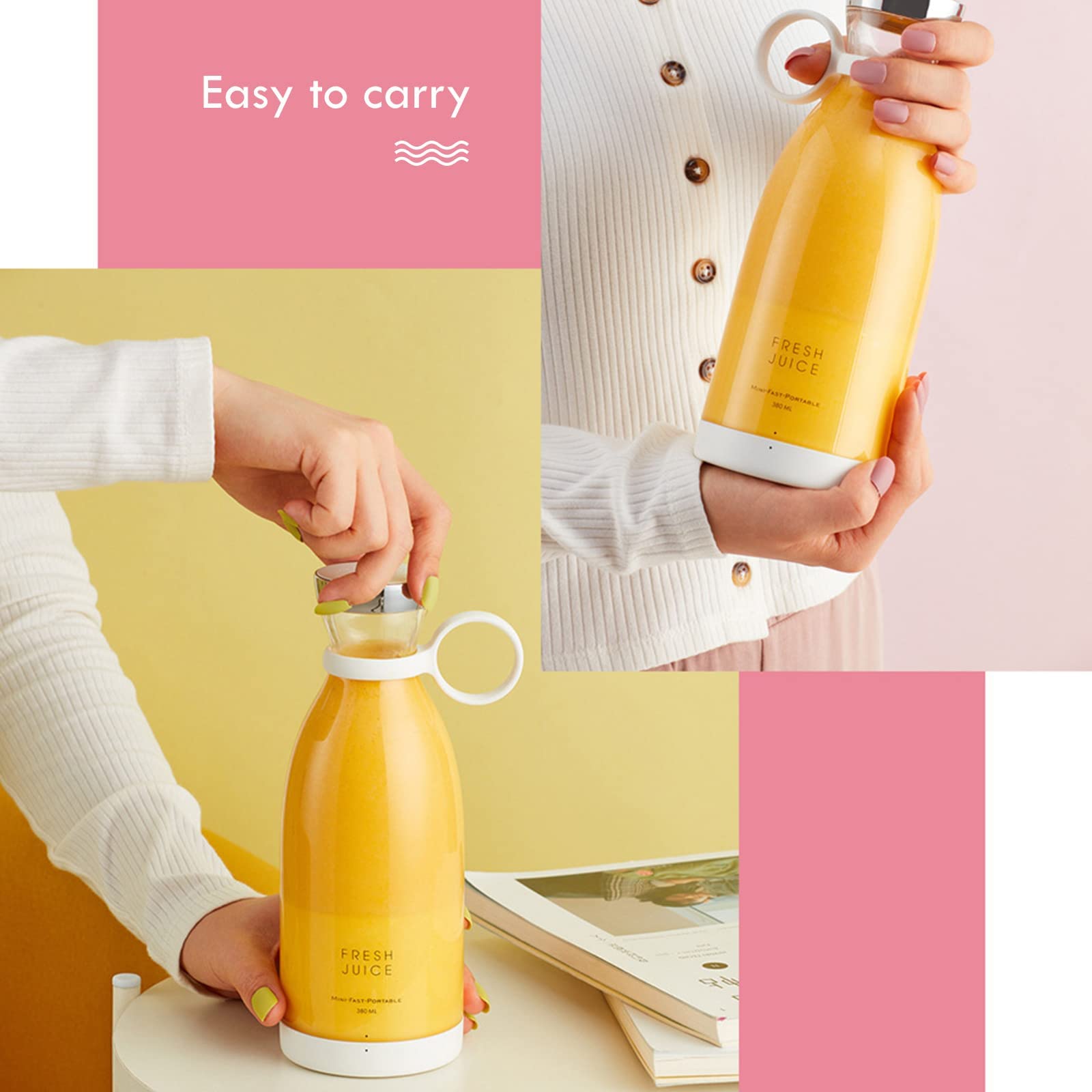 Blendy portable blender bottle