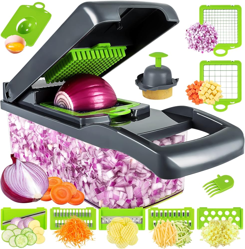 Vegetable chopper & spiralizer