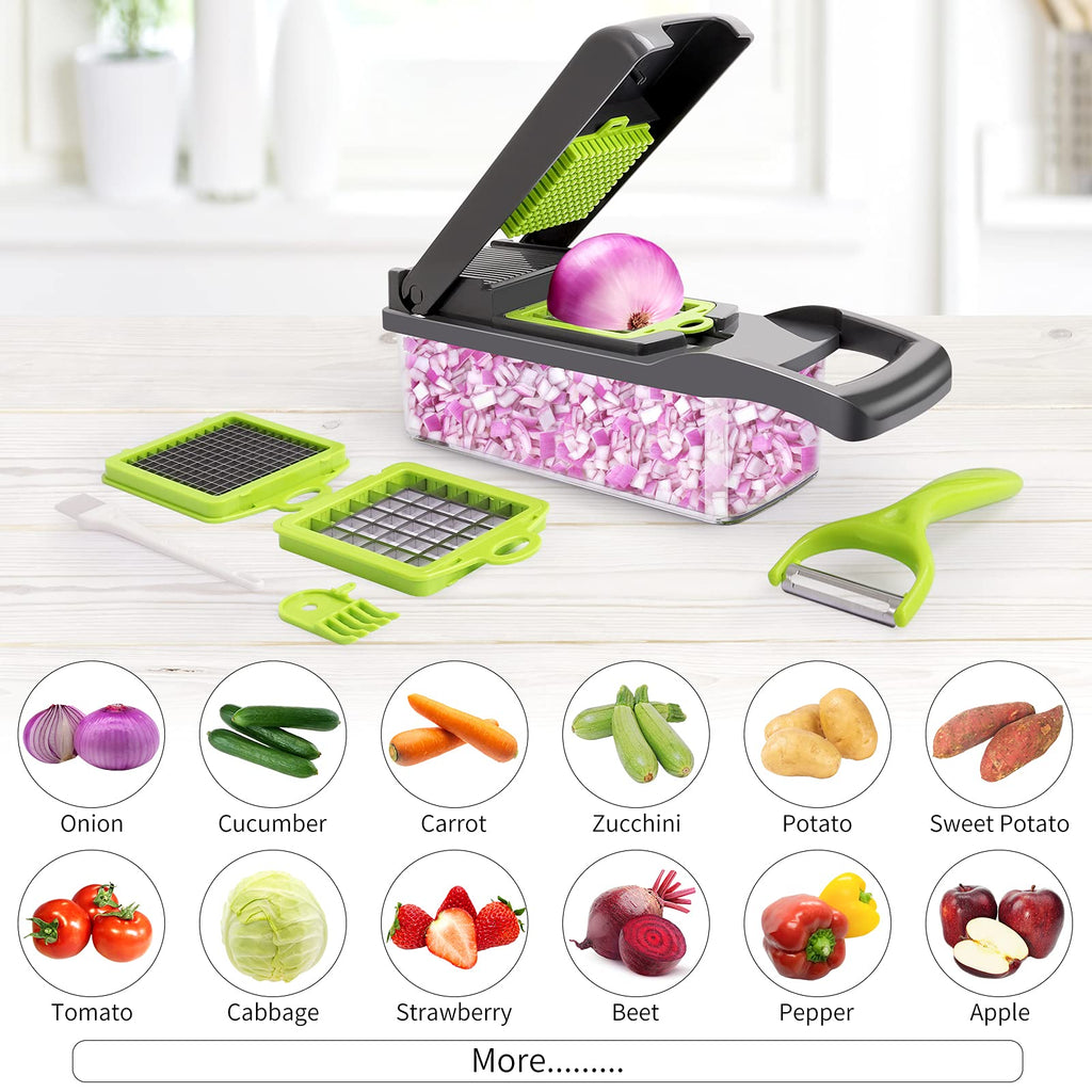 Vegetable chopper & spiralizer