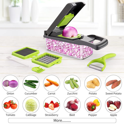 Vegetable chopper & spiralizer